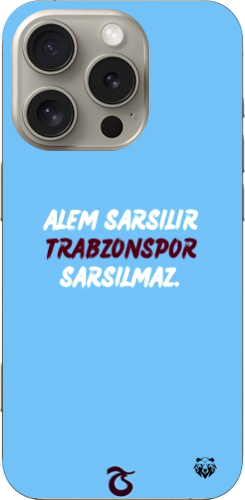 Alem sarsılır, Trabzonspor sarsılmaz