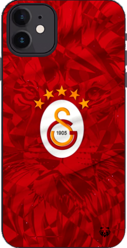Aslan Ruhlu Galatasaray Şeffaf Telefon Kılıfı