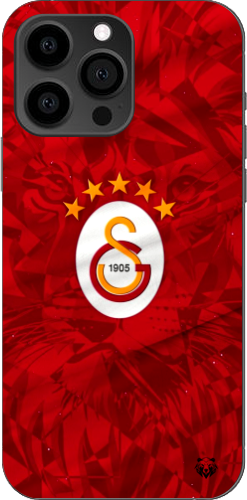 Aslan Ruhlu Galatasaray Şeffaf Telefon Kılıfı
