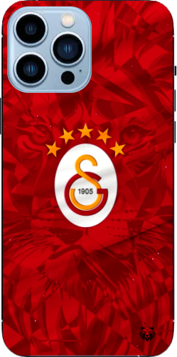 Aslan Ruhlu Galatasaray Şeffaf Telefon Kılıfı