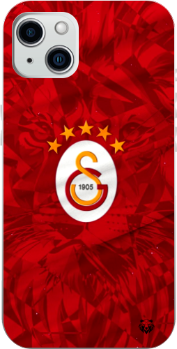 Aslan Ruhlu Galatasaray Şeffaf Telefon Kılıfı