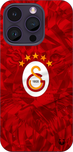 Aslan Ruhlu Galatasaray Şeffaf Telefon Kılıfı