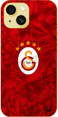 Aslan Ruhlu Galatasaray Şeffaf Telefon Kılıfı