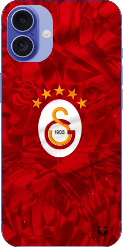 Aslan Ruhlu Galatasaray Şeffaf Telefon Kılıfı