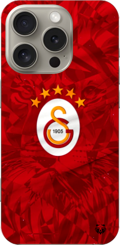 Aslan Ruhlu Galatasaray Şeffaf Telefon Kılıfı