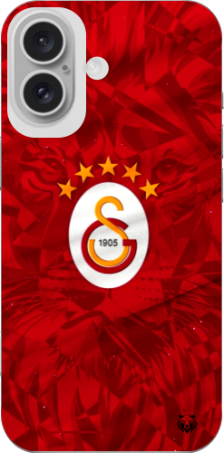 Aslan Ruhlu Galatasaray Şeffaf Telefon Kılıfı