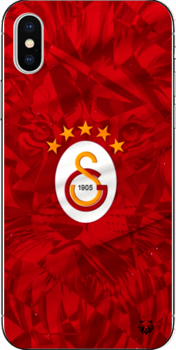 Aslan Ruhlu Galatasaray Şeffaf Telefon Kılıfı