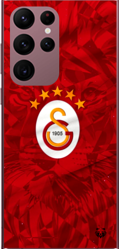 Aslan Ruhlu Galatasaray Şeffaf Telefon Kılıfı