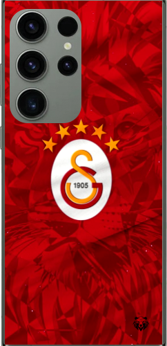 Aslan Ruhlu Galatasaray Şeffaf Telefon Kılıfı