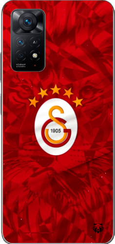 Aslan Ruhlu Galatasaray Şeffaf Telefon Kılıfı