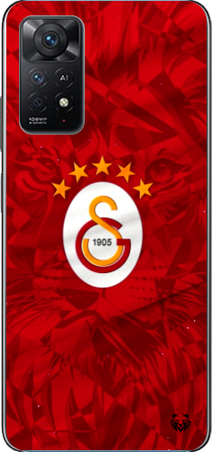 Aslan Ruhlu Galatasaray Şeffaf Telefon Kılıfı