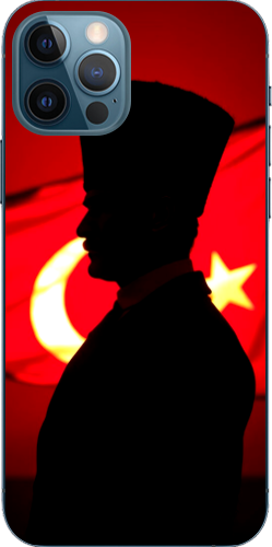 Atatürk Türk Bayraklı