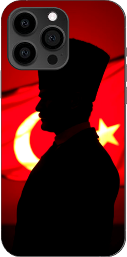 Atatürk Türk Bayraklı