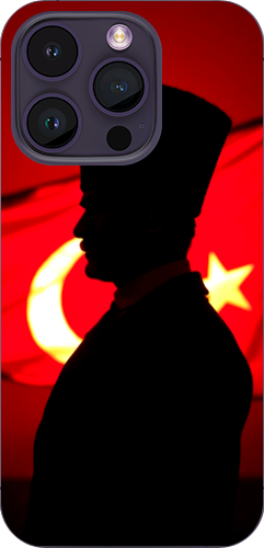 Atatürk Türk Bayraklı