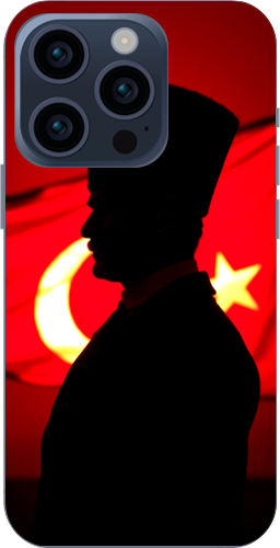 Atatürk Türk Bayraklı