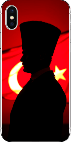 Atatürk Türk Bayraklı