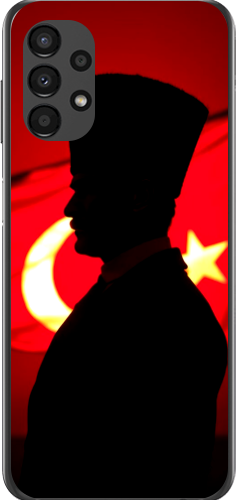 Atatürk Türk Bayraklı