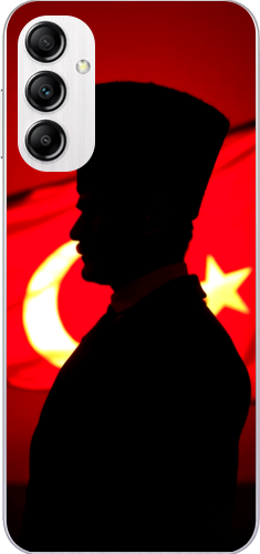 Atatürk Türk Bayraklı