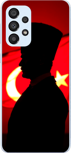 Atatürk Türk Bayraklı
