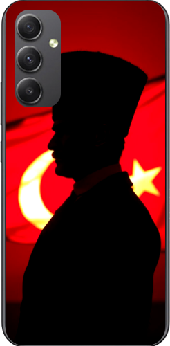 Atatürk Türk Bayraklı