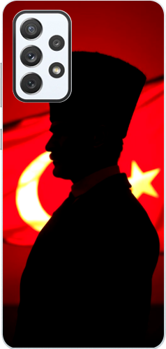 Atatürk Türk Bayraklı