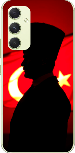 Atatürk Türk Bayraklı
