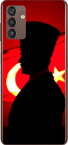 Atatürk Türk Bayraklı