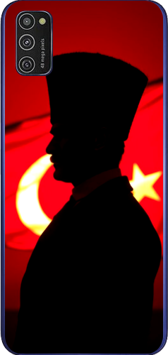 Atatürk Türk Bayraklı