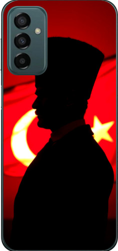 Atatürk Türk Bayraklı