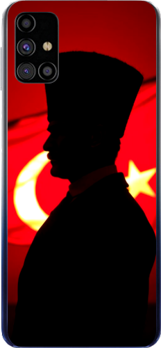 Atatürk Türk Bayraklı