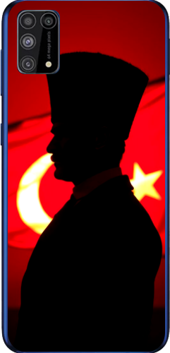 Atatürk Türk Bayraklı