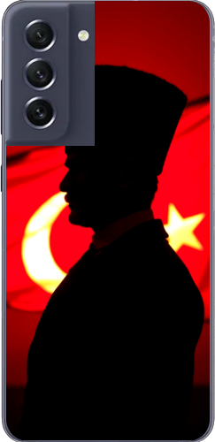 Atatürk Türk Bayraklı