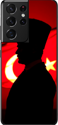 Atatürk Türk Bayraklı