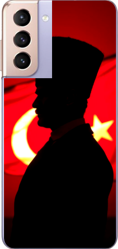 Atatürk Türk Bayraklı