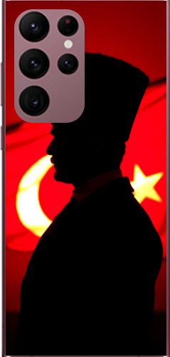 Atatürk Türk Bayraklı