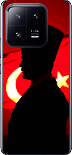 Atatürk Türk Bayraklı