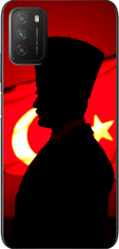 Atatürk Türk Bayraklı