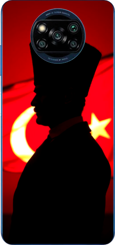 Atatürk Türk Bayraklı
