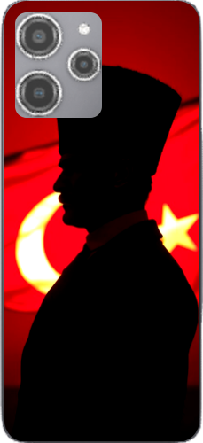 Atatürk Türk Bayraklı