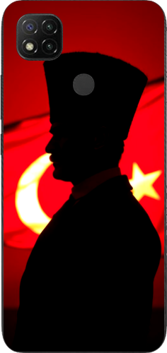 Atatürk Türk Bayraklı