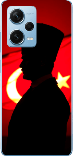 Atatürk Türk Bayraklı
