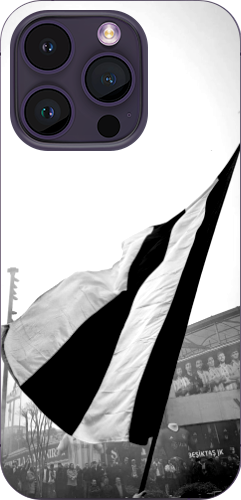 Beşiktaş Bayrak Siyah Beyaz