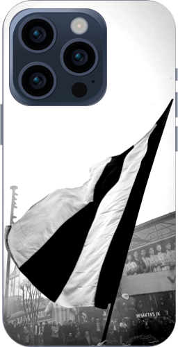 Beşiktaş Bayrak Siyah Beyaz