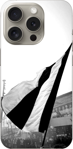 Beşiktaş Bayrak Siyah Beyaz