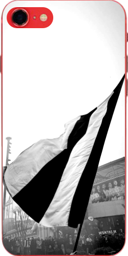 Beşiktaş Bayrak Siyah Beyaz