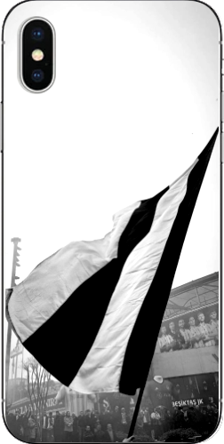 Beşiktaş Bayrak Siyah Beyaz