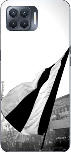 Beşiktaş Bayrak Siyah Beyaz