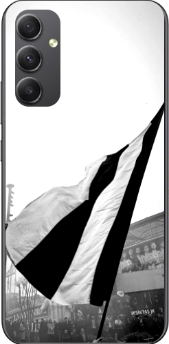 Beşiktaş Bayrak Siyah Beyaz