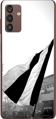 Beşiktaş Bayrak Siyah Beyaz