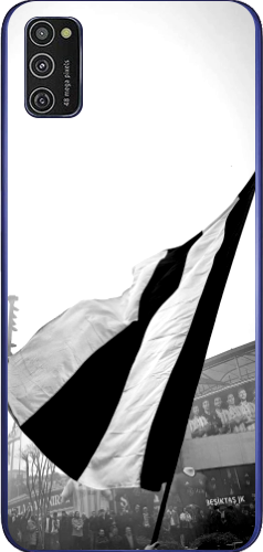 Beşiktaş Bayrak Siyah Beyaz